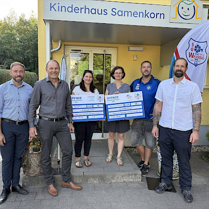Kugelstoßen für einen guten Zweck